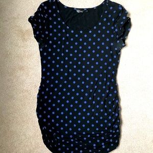 Polka Dot Maternity Top